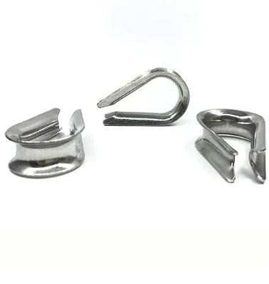 12PCS M10 pouce en acier inoxydable pour l' installation de la ligne de traction et 3/8 pouces de diamètre de câble 1