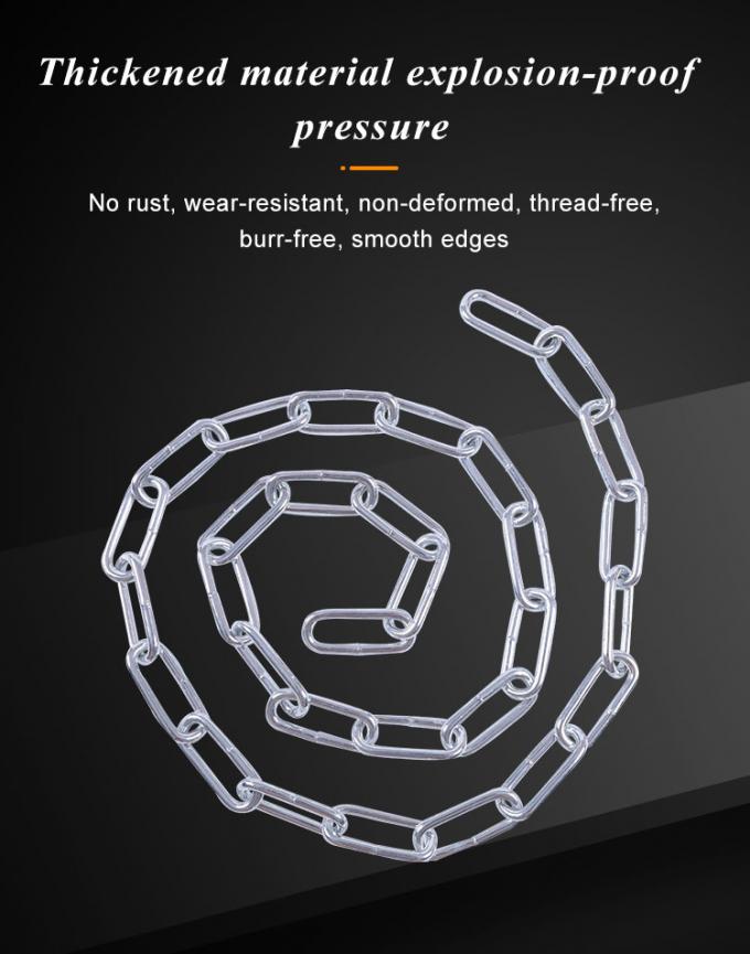 7 mm chaîne de vente à chaud équipement de sport en fer chaîne galvanisée 4