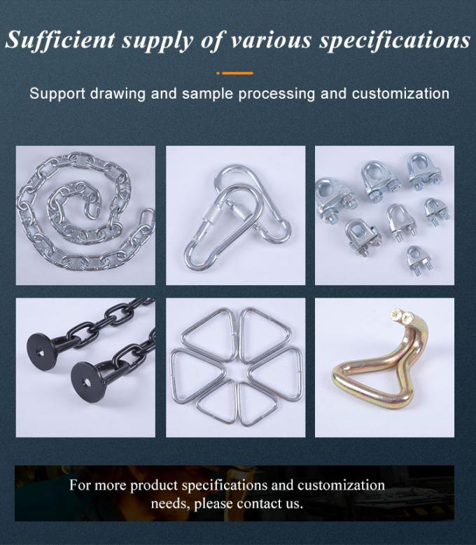 7 mm chaîne de vente à chaud équipement de sport en fer chaîne galvanisée 5