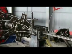 3 câbles en acier demi