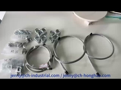 Industriel lourd hautement poli Enchaînement de la flèche de la marine en acier au carbone Peint en noir pour les charges