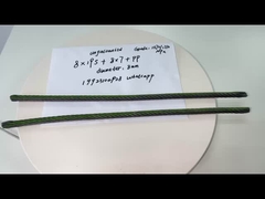 1/4 câble en acier inoxydable avec 7x19 fils de construction