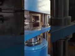 Machine de pressage de câbles en alliage d'aluminium à manche hydraulique en acier avec une force maximale de 600KN