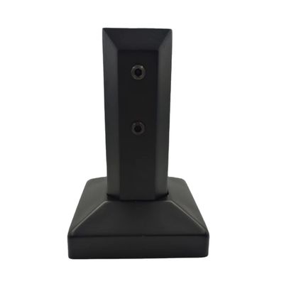 Clip de spigot de verre d'investissement de précision de coulée de pinceau de verre en noir mat avec revêtement