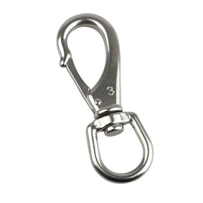 acheter Matériel de fixation en acier inoxydable œil rond crochet pivotant avec ressort et œil pivotant online manufacture