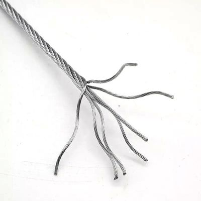 Corde de levage en acier inoxydable de haute résistance standard ASTM