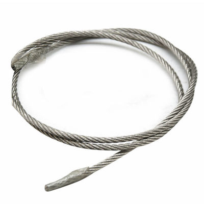 7x19 câble de câble d'aéronef en acier inoxydable avec service de pliage et de traitement