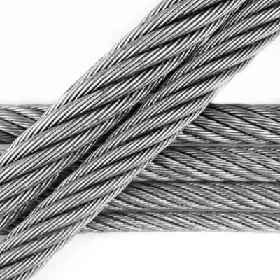 acheter 6*24 7FC 20 mm câble en acier galvanisé pour la pêche au chalut online manufacture