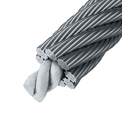 6x19S IWR câble galvanisé en acier inoxydable pour forage Tolérance de levage ± 1%
