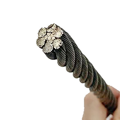 Cable galvanisé 6*37 20mm 1770Mpa câble en acier pour le levage et le déraillement du chariot élévateur