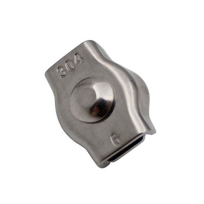 Clip de fixation de câbles en argent de type Simplex SS304 pour le matériel de remise en place