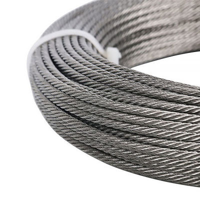 Rope de fil d'acier galvanisé de longue durée 4x31WS PP 8,3 mm pour les berceaux de construction