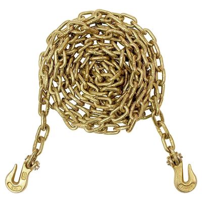 Chaîne de zinc jaune G 70 non standard de 3/8 