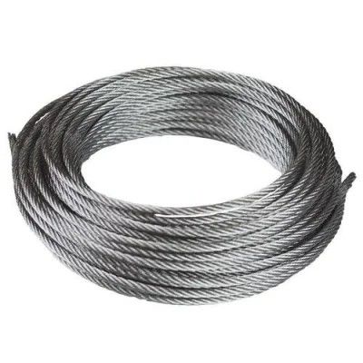 6x36 câble en acier inoxydable IWRC AISI BS ASTM JIS DIN GB Norme pour les charges lourdes