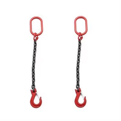 acheter Grade 80 réglable G80 6 mm Chaîne à jambe unique Sling pour le levage Diamètre 8 mm online manufacture