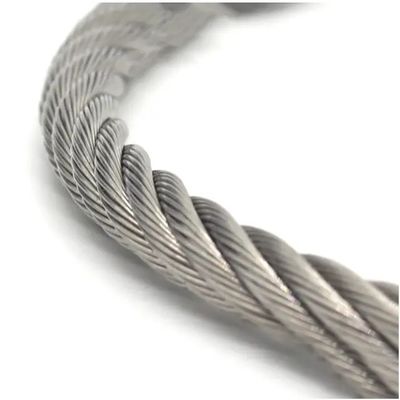 acheter Corde galvanisée en fil de fer galvanisé 6*26 Corde double pressée IWRC pour transmission d'énergie online manufacture