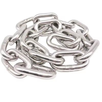 acheter Chaîne de levage en acier inoxydable polonais SS201 SS304 DIN5685C DIN763 online manufacture