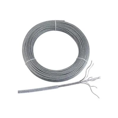 acheter Coupe 5 mm 48 mm câble en acier galvanisé 6x36 WS IWRC acier noyau câble de terre grue câble online manufacture