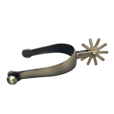 Alloy Horse Spurs Hommes Cavalier Equitation Équipement équestre en acier inoxydable occidental