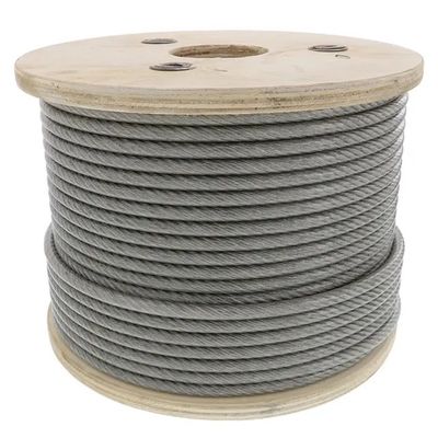 acheter Cable d'avion galvanisé à pliage 1x7 1x19 7x7 7x19 câble en acier pour grue de levage online manufacture