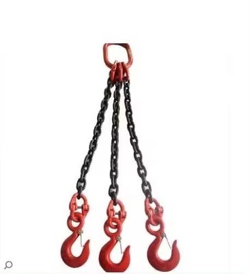 acheter Versatile et à deux pattes, chaîne de levage, lance avec crochets, charge d'essai 48kN, finition noire online manufacture