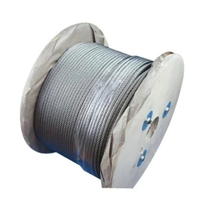 acheter Cable d'ascenseur en acier inoxydable de type 316 avec matériau en acier à ressort à haute teneur en carbone online manufacture