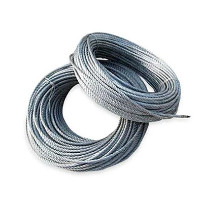 OEM accepté 18x7 WSC/FC câble de fil d'acier galvanisé non galvanisé pour bande transporteuse