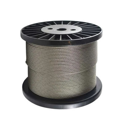 Cable à bande transporteuse rails galvanisés câbles en acier non galvanisés avec acceptation OEM