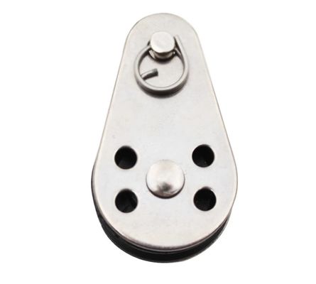 Accessoires de gréement en acier inoxydable 316 Bloc de poulie de voile pour l'industrie lourde