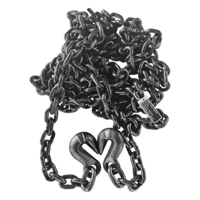 acheter Sécurisez votre cargaison avec G80 Black Oxide Tie Down Chain avec des crochets de soudage online manufacture