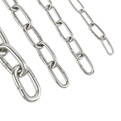 acheter 8 mm Noir Finition 316 en acier inoxydable Bateaux Anchor Chain Standard DIN766 pour le navire online manufacture