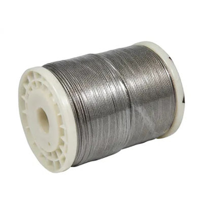 1/8' 5/32' 3/16' 1/4' 5/16' 35Wx7 câble en acier inoxydable pour grue longueur 250ft