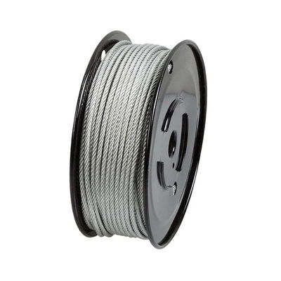 Cable à câble en acier galvanisé 6*12 de qualité 7*7 7*19 6*19 FC 6*7 FC
