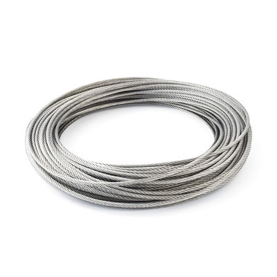 Supérieur- SS316 7X7 7X19 câble en acier inoxydable câble en acier inoxydable avec norme AiSi