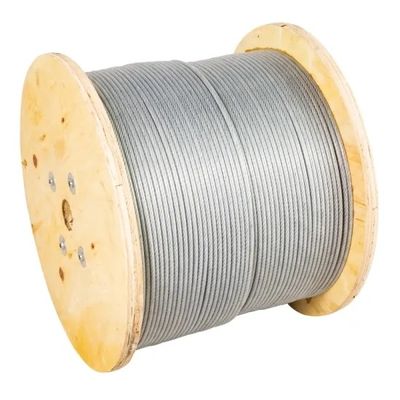 acheter 7/10 BS 183 câble de communication galvanisé en fil d'acier 7/3.25 mm pour mât de drapeau online manufacture