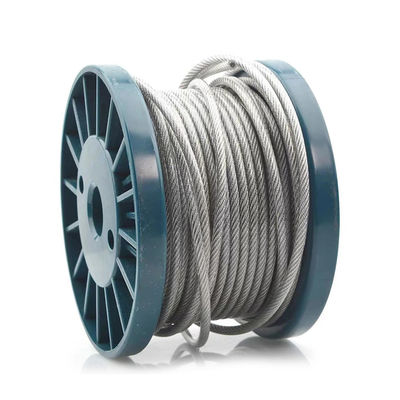 Cable en acier inoxydable 6X19W FC 6X19W Cable IWRC pour le charbon excellent galvanisé