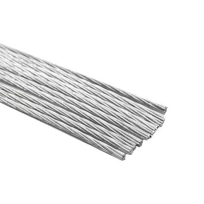 Corde en acier inoxydable 1 6 12 18 non recouverte 6x37 FC 6x37 IWRC pour câbles