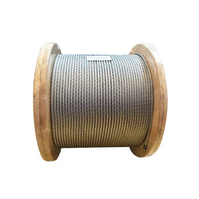 Type 316 câble en acier inoxydable pour téléphérique 8x25Fi FC 8x25Fi IWRC OEM accepté