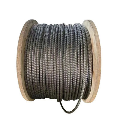 Corde en acier 8x19S FC 8x19S IWRC câble en acier inoxydable pour machine de rainure de forage à auger