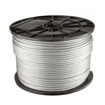 acheter Grade d'acier AiSi standard câble en acier galvanisé à brins en acier 1,2 mm 2 mm 1 * 7 1 * 19 online manufacture