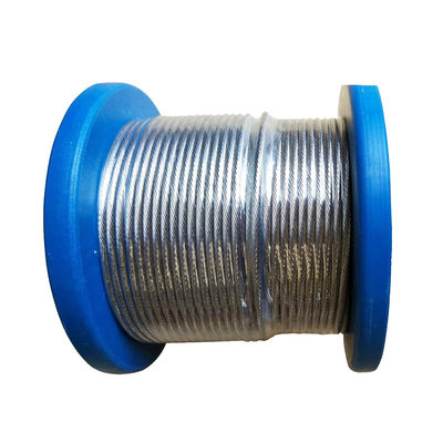 6X12 3 9 1X12 3 9 câble en acier galvanisé en fil de fer avec acier inoxydable de qualité acier