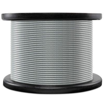 Cable en acier galvanisé de construction 6x7/6x19/6x36 fils 2 ensembles assemblage de joint