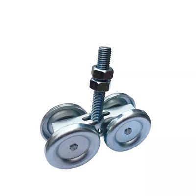 Kit à rouleaux de porte suspendue Poulie spéciale pour porte mobile dorée