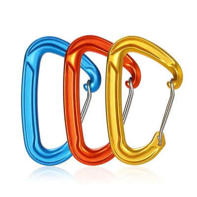 Carabiner en aluminium 22KN pour les crochets et les pinces pour hamacs dans l'industrie lourde