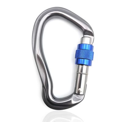 Autres équipements lourds personnaliser le logo d'escalade Carabiner en alliage d'aluminium Snap Hook
