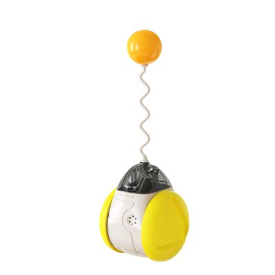Attention grabber et soulagement de l'ennui Voiture d'équilibre sonore originale - Jouet multi-fonctionnel de divertissement pour chat