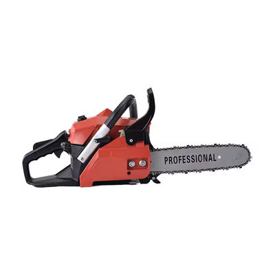 Scie à chaîne de coupe de bois 38cc bon moteur faible vibration léger pour couper du bois de chauffage