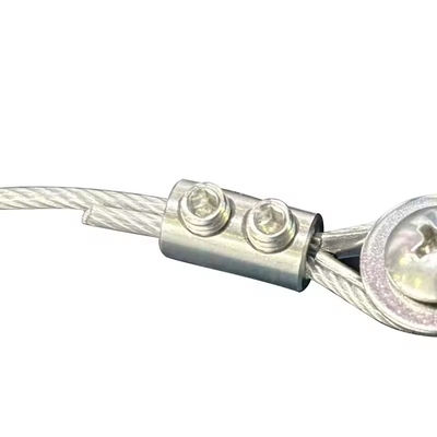 Fabrique fournisseur de câbles en acier inoxydable 316 12mm Clip câbles en acier haute précision