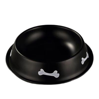 Pas de temps de réglage Pet Bowl pour chiens et chats StyDurable design antidérapant en poudre enduit d'os