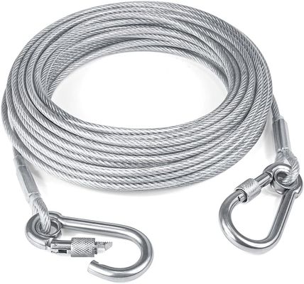 Cable à câble en acier à double boucle